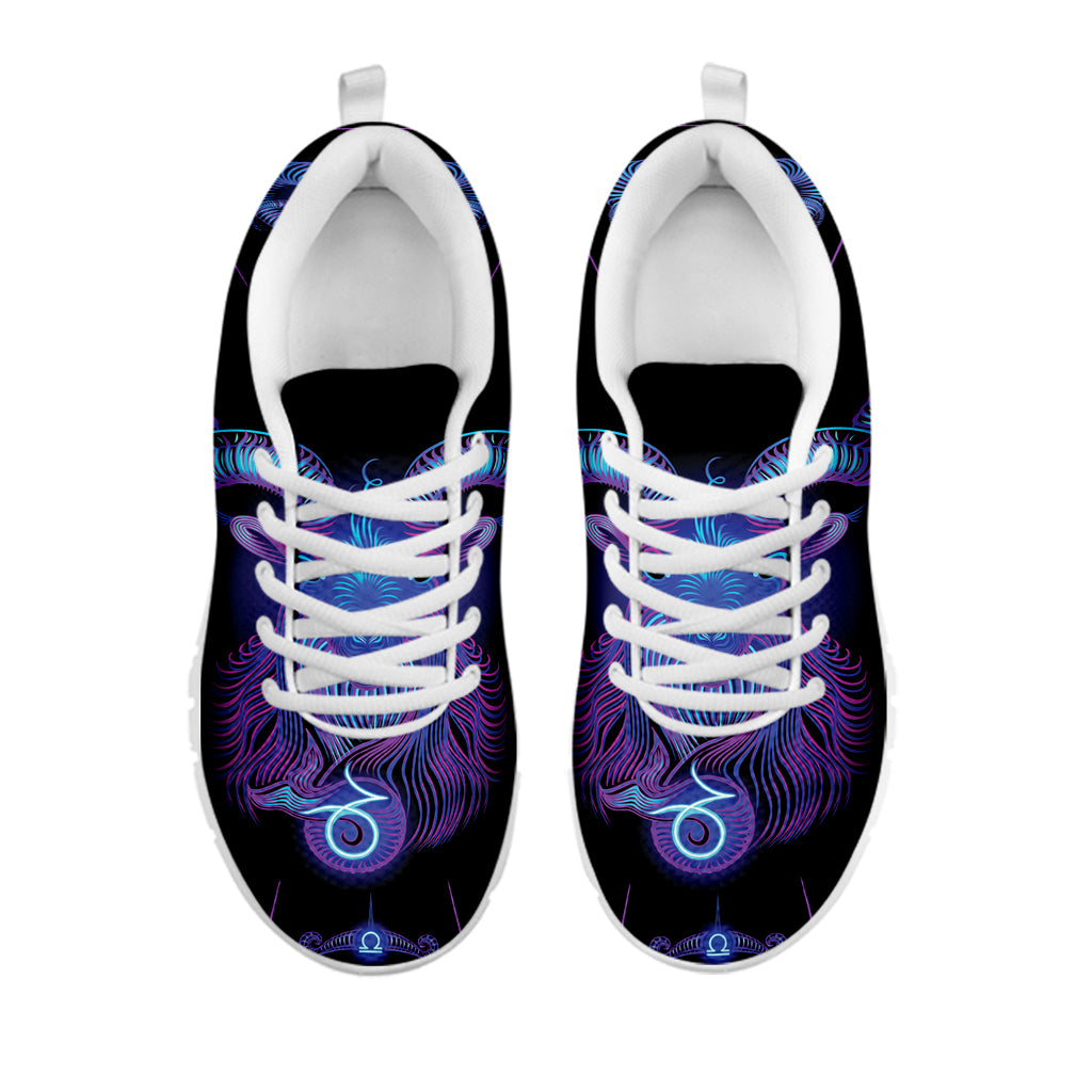 Capricorn And Astrological Signs Print White Sneakers