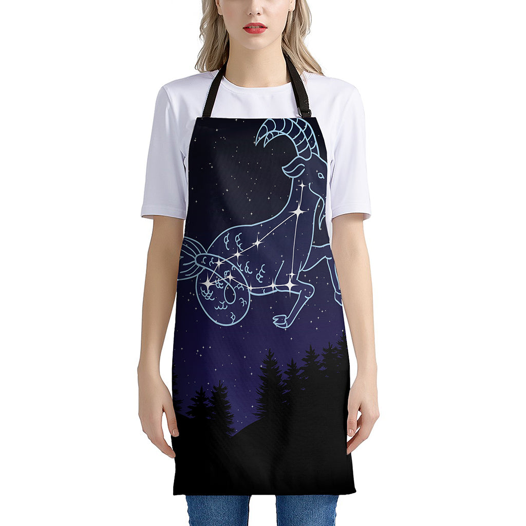 Capricorn Constellation Print Apron