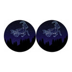 Capricorn Constellation Print Car Coasters