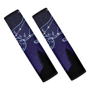 Capricorn Constellation Print Car Seat Belt Covers