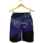 Capricorn Constellation Print Men's Shorts