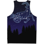 Capricorn Constellation Print Men's Tank Top