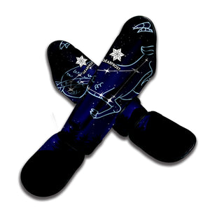 Capricorn Constellation Print Muay Thai Shin Guard