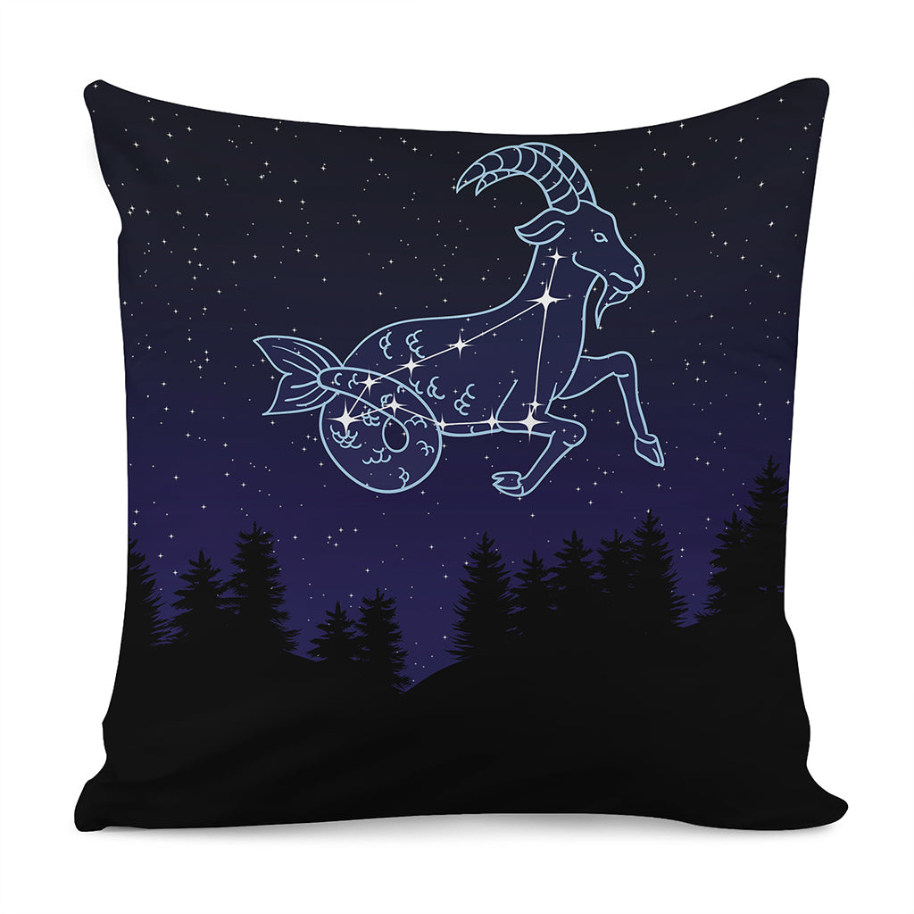 Capricorn Constellation Print Pillow Cover