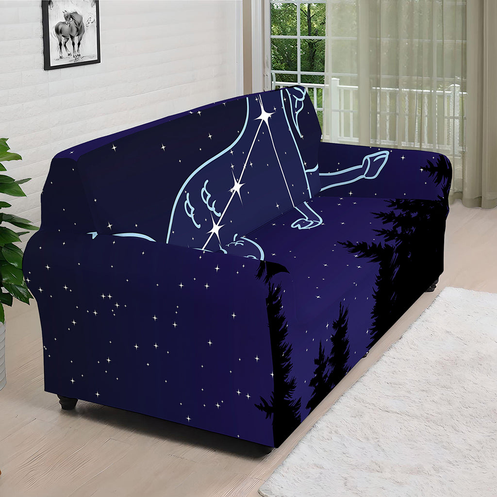 Capricorn Constellation Print Sofa Cover