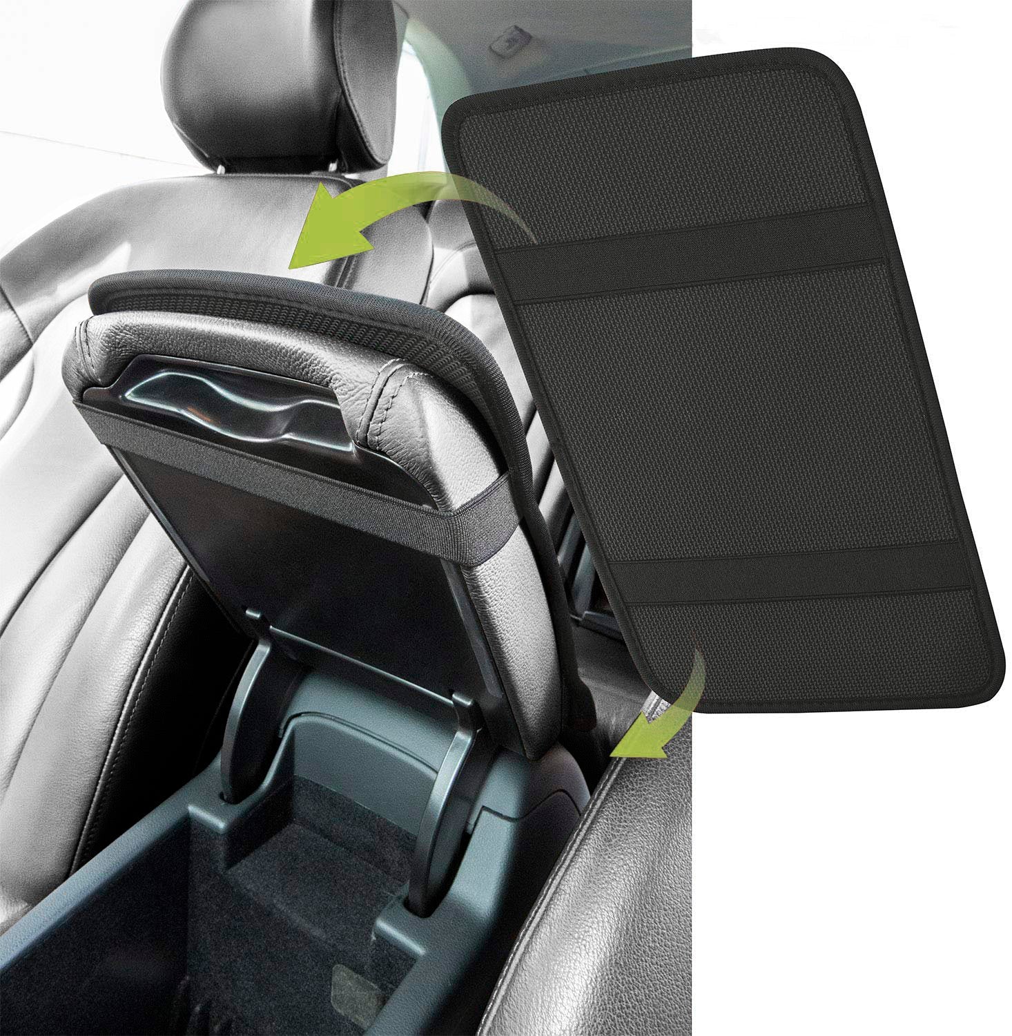 Galaxy Lunar Phase Print Car Center Console Cover