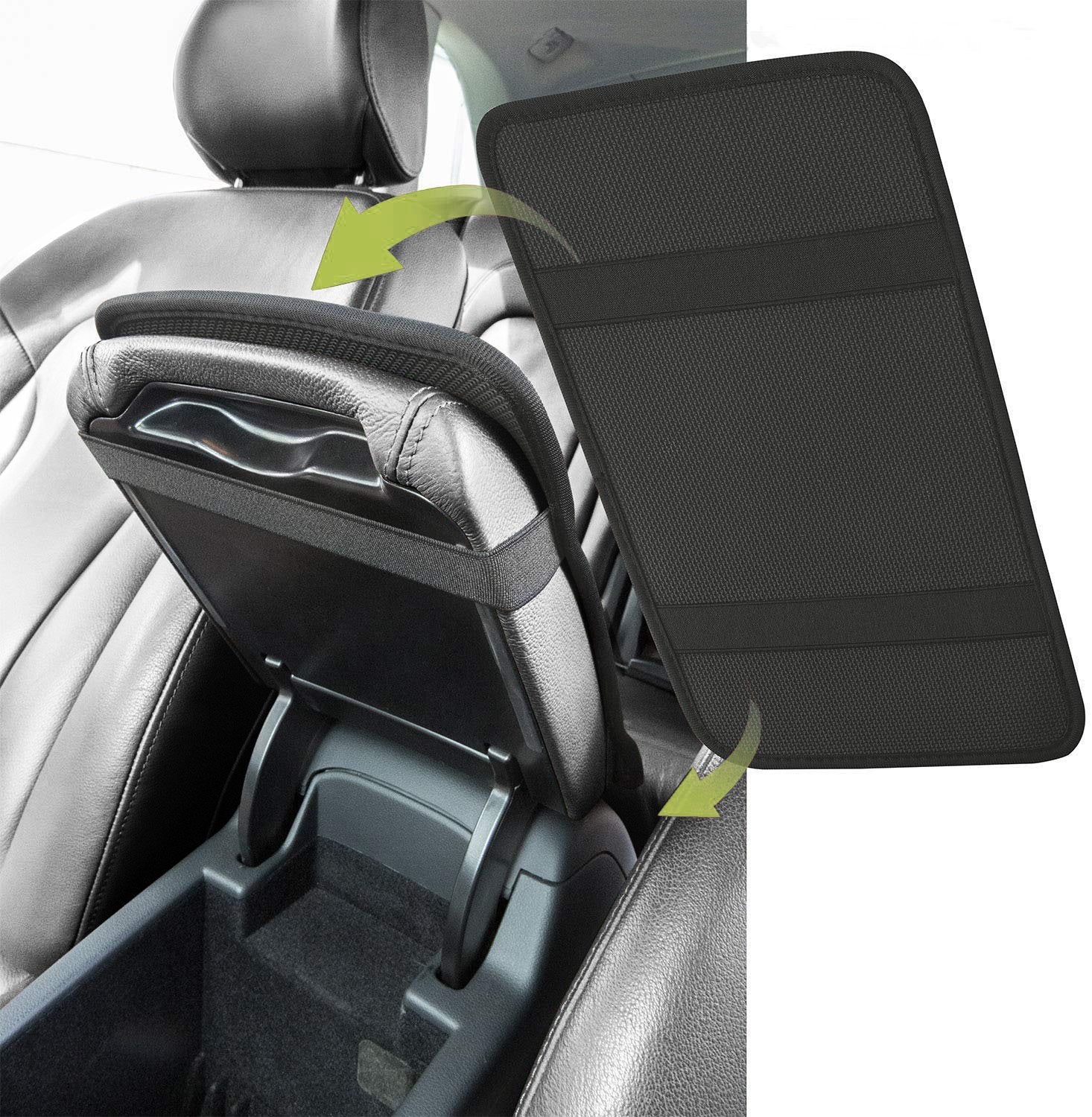 Colorful Easter Eggs Pattern Print Car Center Console Cover