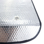 Black And White Checkered Pattern Print Car Sun Shade