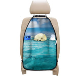 Caribbean Ocean Print Car Seat Organizers