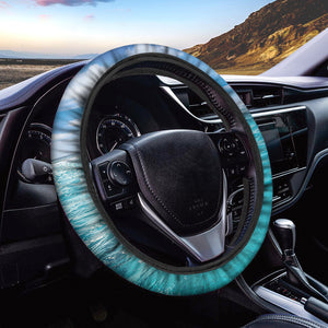 Caribbean Ocean Print Car Steering Wheel Cover