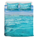 Caribbean Ocean Print Duvet Cover Bedding Set