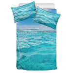 Caribbean Ocean Print Duvet Cover Bedding Set