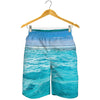 Caribbean Ocean Print Men's Shorts