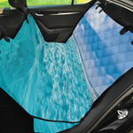 Caribbean Ocean Print Pet Car Back Seat Cover