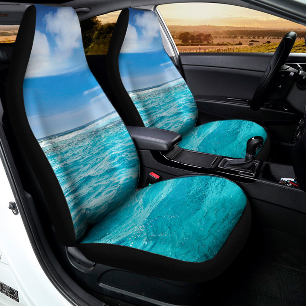 Caribbean Ocean Print Universal Fit Car Seat Covers