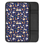 Carrot And Rabbit Pattern Print Car Center Console Cover