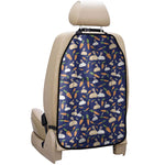 Carrot And Rabbit Pattern Print Car Seat Organizers