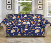 Carrot And Rabbit Pattern Print Sofa Protector