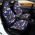 Carrot And Rabbit Pattern Print Universal Fit Car Seat Covers