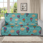 Cartoon Air Balloon Pattern Print Futon Protector