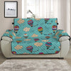 Cartoon Air Balloon Pattern Print Half Sofa Protector