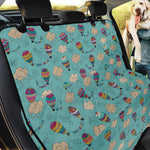 Cartoon Air Balloon Pattern Print Pet Car Back Seat Cover
