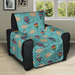 Cartoon Air Balloon Pattern Print Recliner Protector