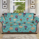 Cartoon Air Balloon Pattern Print Sofa Protector