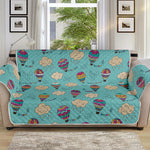 Cartoon Air Balloon Pattern Print Sofa Protector