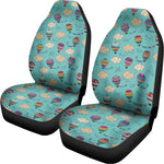 Cartoon Air Balloon Pattern Print Universal Fit Car Seat Covers