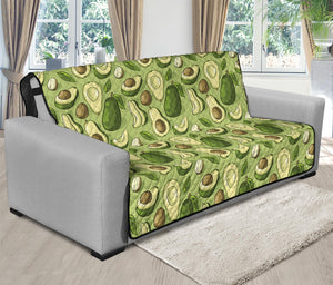 Cartoon Avocado Pattern Print Futon Protector