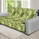 Cartoon Avocado Pattern Print Futon Protector