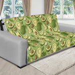 Cartoon Avocado Pattern Print Futon Protector