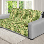 Cartoon Avocado Pattern Print Futon Protector