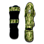 Cartoon Avocado Pattern Print Muay Thai Shin Guard