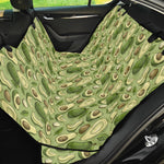 Cartoon Avocado Pattern Print Pet Car Back Seat Cover