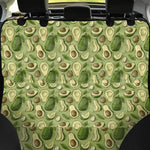 Cartoon Avocado Pattern Print Pet Car Back Seat Cover