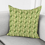 Cartoon Avocado Pattern Print Pillow Cover