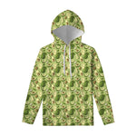 Cartoon Avocado Pattern Print Pullover Hoodie