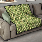 Cartoon Avocado Pattern Print Quilt