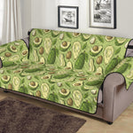 Cartoon Avocado Pattern Print Sofa Protector