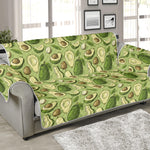 Cartoon Avocado Pattern Print Sofa Protector