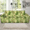 Cartoon Avocado Pattern Print Sofa Slipcover