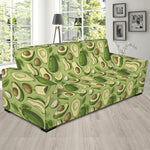 Cartoon Avocado Pattern Print Sofa Slipcover