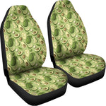 Cartoon Avocado Pattern Print Universal Fit Car Seat Covers