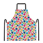 Cartoon Balloon Pattern Print Apron