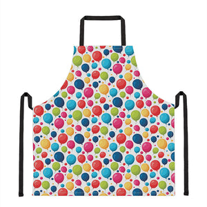 Cartoon Balloon Pattern Print Apron