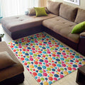 Cartoon Balloon Pattern Print Floor Mat