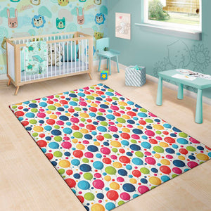 Cartoon Balloon Pattern Print Area Rug