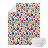 Cartoon Balloon Pattern Print Blanket